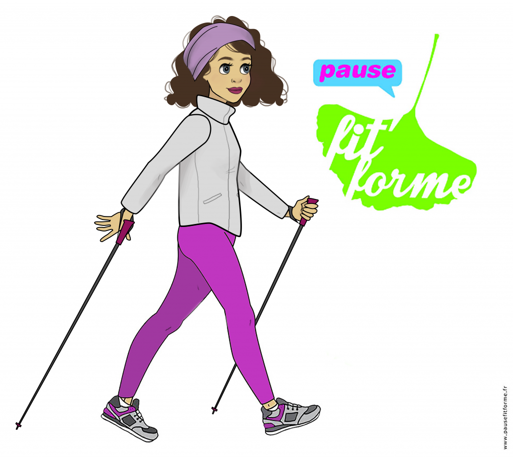 Marche Nordique Recreative Pause Fit Forme By Caroline Cochard